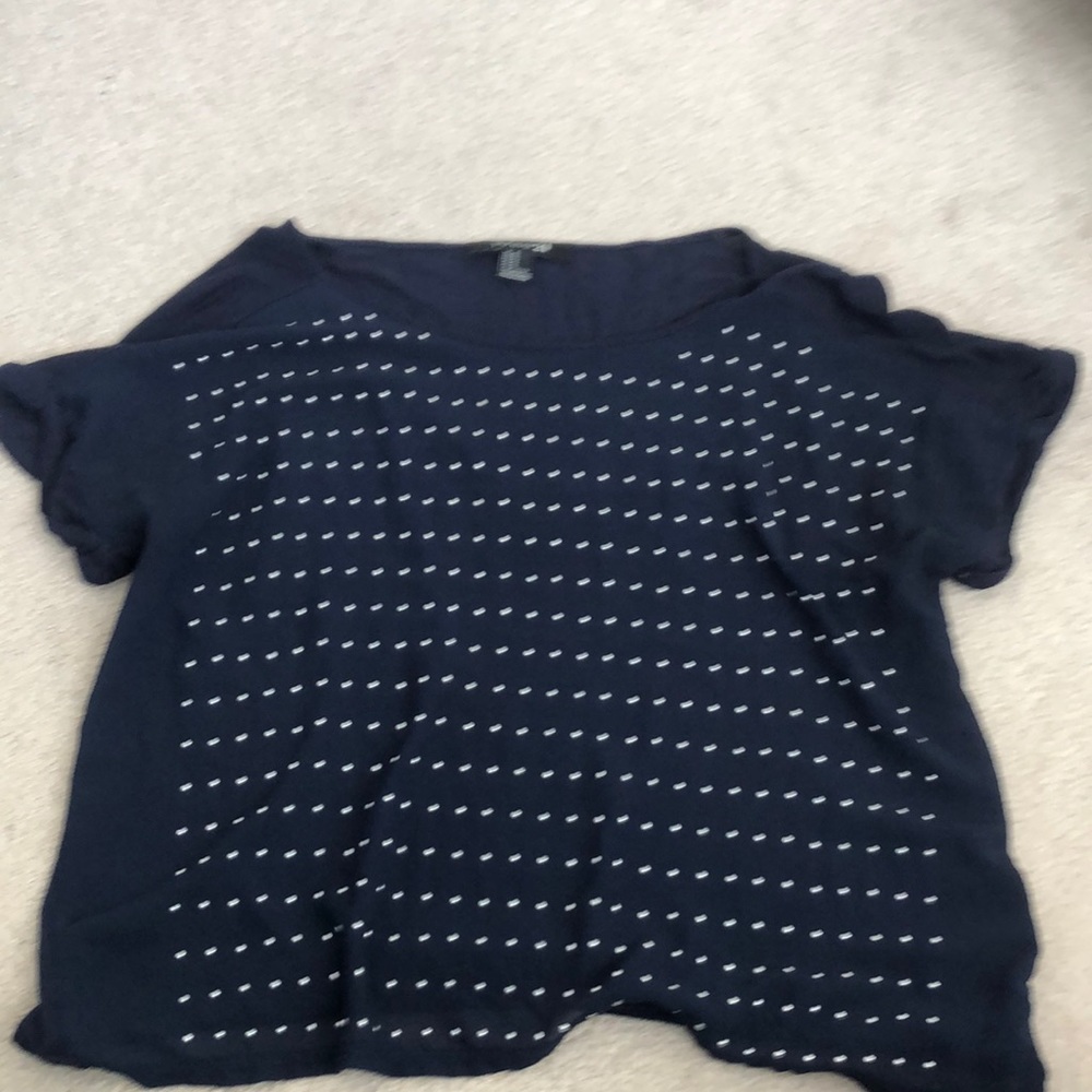 Forever 21 blue shirt